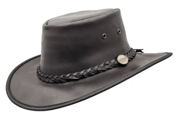 BARMAH HAT 1026BL - Squashy Full Grain - Black