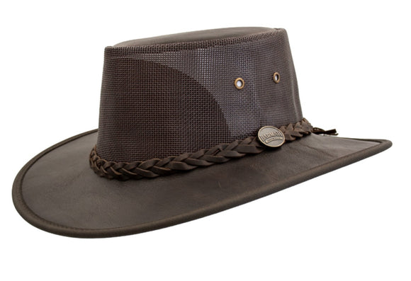 BARMAH HAT 1038BC - Squashy Kangaroo Cooler - Dark Brown