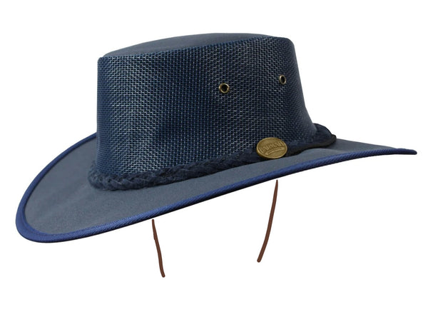 BARMAH HAT 1057NA - Canvas Drover - Navy