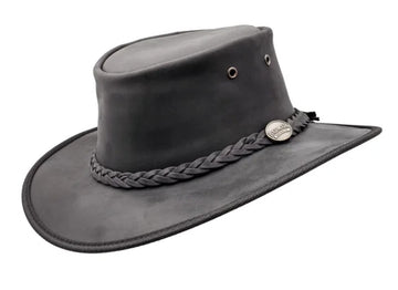 BARMAH HAT 1060BL - Foldaway Bronco - Black