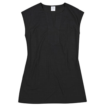 KG-Bamboo Women's Dress 04 - BLACK