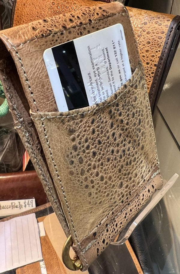 Wallets - Cane Toad Skin Wallet