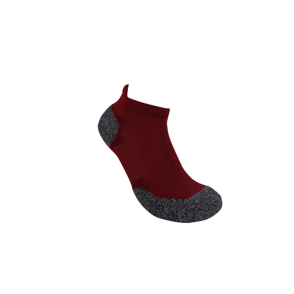 3G-Bamboo Ankle Sock 12 - BURNT RED