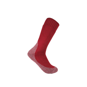 3G-Bamboo Thick Work Sock 05 - BURNT RED