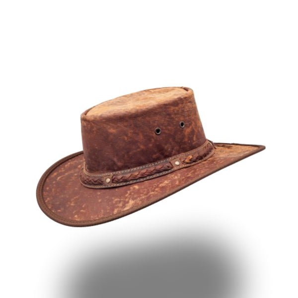 BARMAH HAT 1018-Squashy Crackle Kangaroo - Hickory
