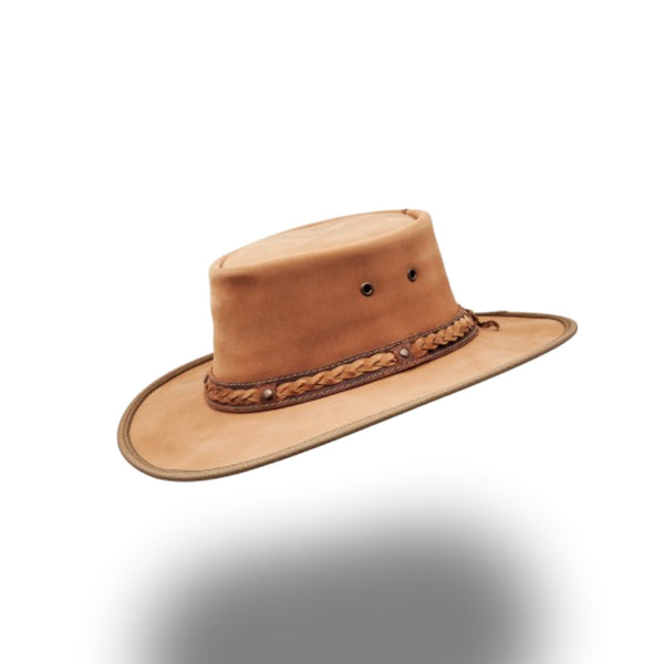 BARMAH HAT 1022-Squashy Bronco-Cooper Crossing Hatband - Hickory