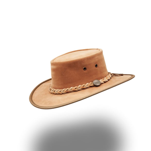 BARMAH HAT 1022-Squashy Bronco-Two Tone Hatband - Hickory