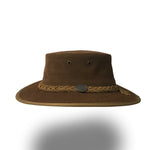 BARMAH HAT 1061-Foldaway Suede - Hickory