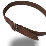 BARMAH BELT 2252-Kangaroo Leather Belts - Stockman - BROWN