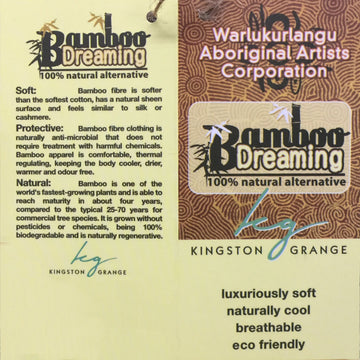 KG-Bamboo Dreaming Men's Shirt 19 - NGURLU JUKURRPA DREAMING