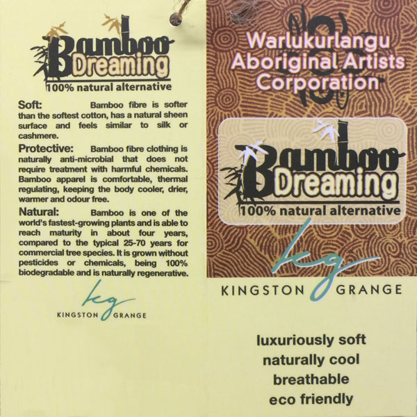 KG-Bamboo Women's Sleeveless 12 - BUSH TAIL POSSUM DREAMING