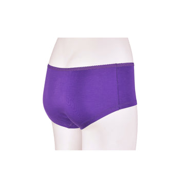 KG-Bamboo Women's Underwear - BOY LEG 15 -PURPLE
