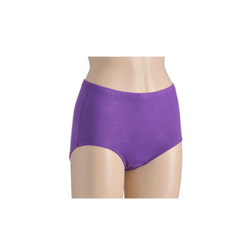 KG-Bamboo Women's Underwear - FULL BRIEF 10 - PURPLE