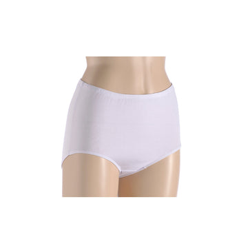KG-Bamboo Women's Underwear - FULL BRIEF 07 - WHITE