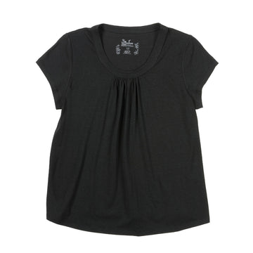 KG-Women's Bamboo Tee Shirt 02 - BLACK